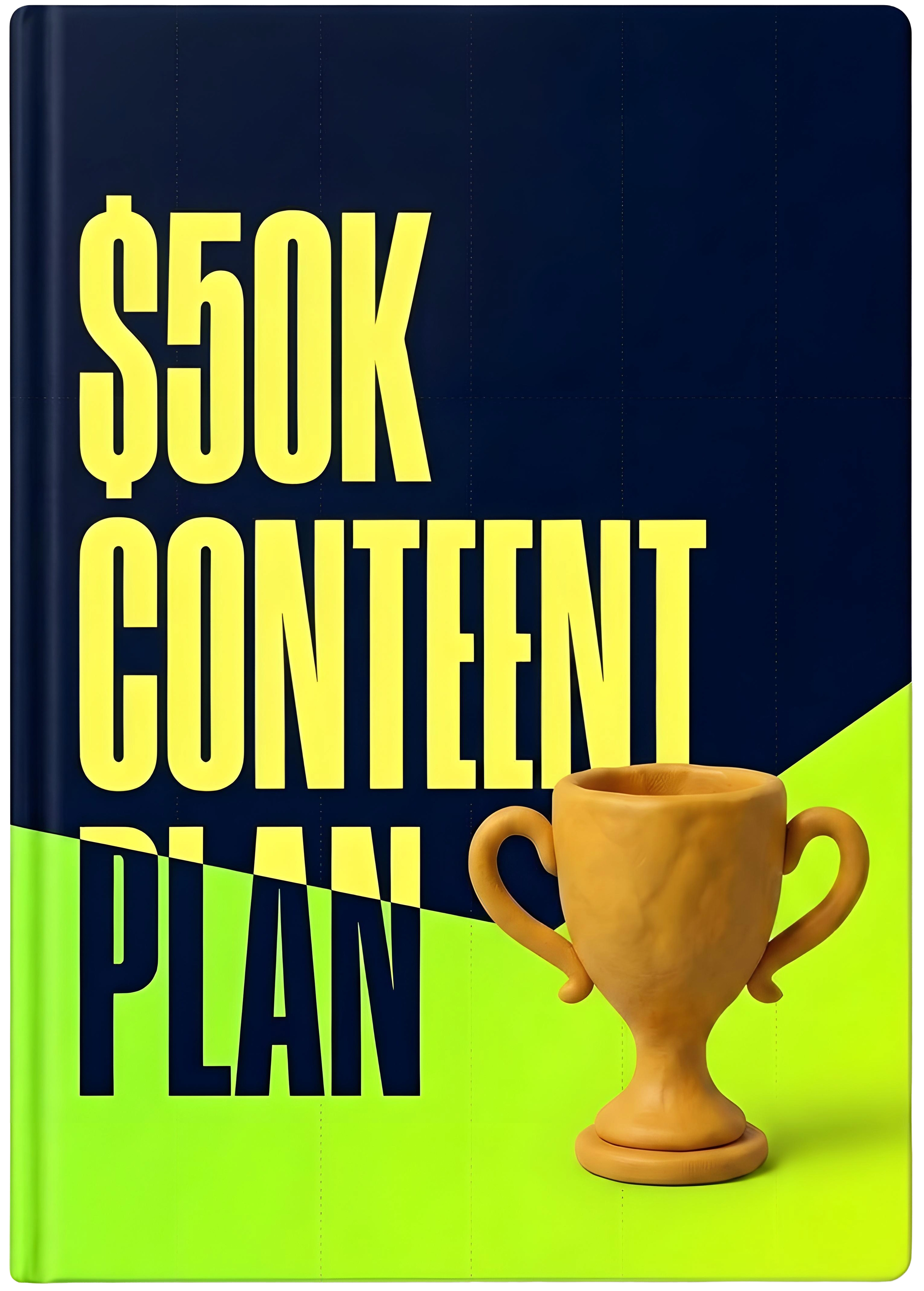 $50K content plan playbook cover