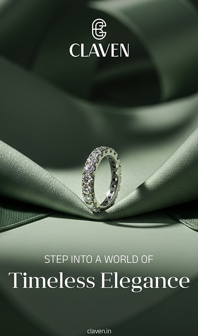 Claven ring jewelry creative